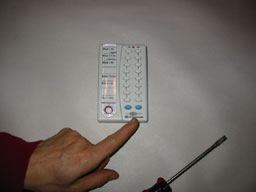 1282You may control not 8 but 16 remote switches with the wireless controller by sliding this to the left for 1-8 and right for 9-16. In this case, 9 through 16 are used for the remote switches and 1 through 8 are used to trigger programs stored in the program module.
