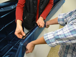 290U channel holds liner in place.